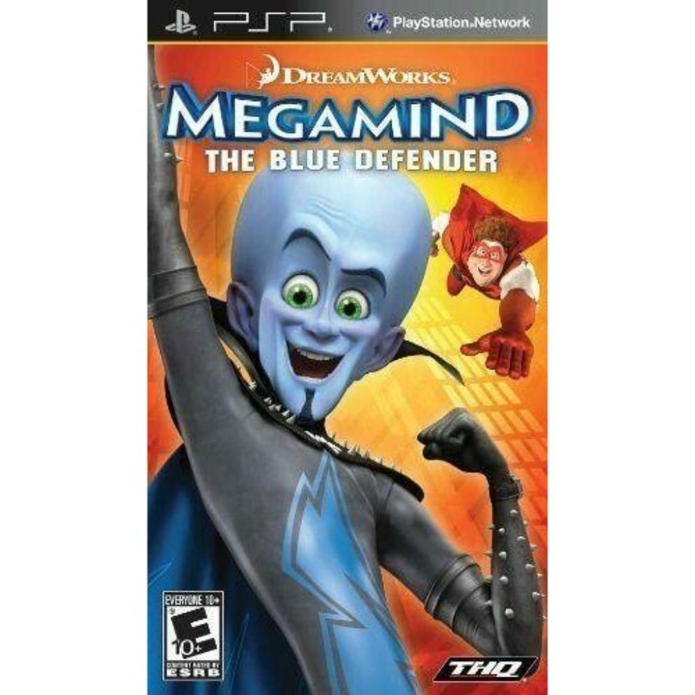 Megamind: The Blue Defender Video Game For Sony Psp Sony PSP